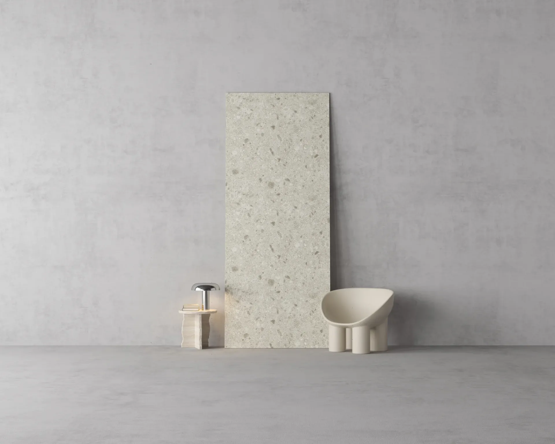 天使白灰水磨石進階 純透芯系列 1